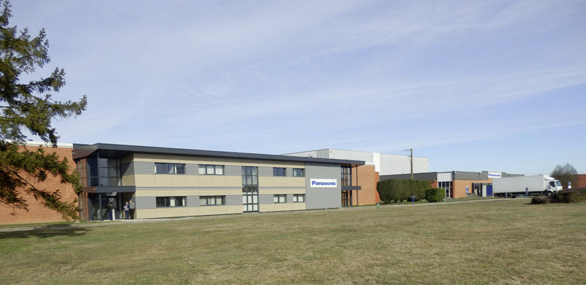 Le site Panasonic de Tillières-sur-Avre (Eure).
